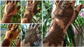 نقش حناء خفيف للعيد very easy  henna design