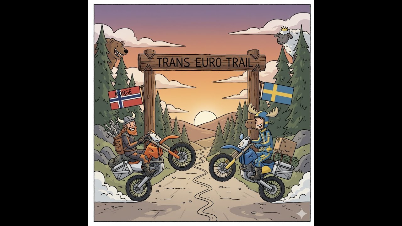 2 motorsykler TET S3 fra Sälen