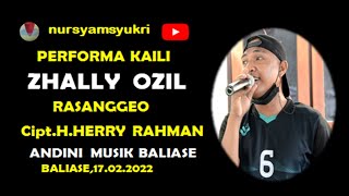 LAGU KAILI ' RASANGGEO ' ZHALLY OZIL '