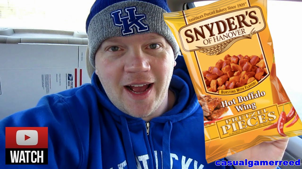 Reed Reviews Snyder's of Hanover Hot Buffalo Wing Pretzel Pieces