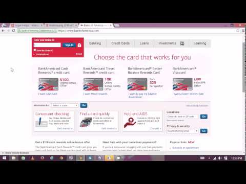 Bank of America HSA - Bank of America Online Login | Online Banking