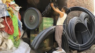 Famous Manufacturing Process Of HDPE Pipe Plant PVC Pipe | Amazing Plastic Waste Recycling to PVC Pipe Net Worth