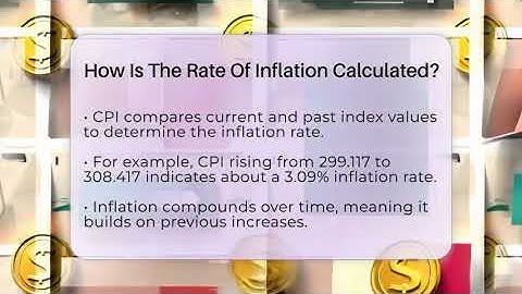 How Is The Rate Of Inflation Calculated? - Inflation Insight Channel