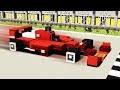 Ferrari Formula 1 Racing Car | Minecraft Vehicle Tutorial