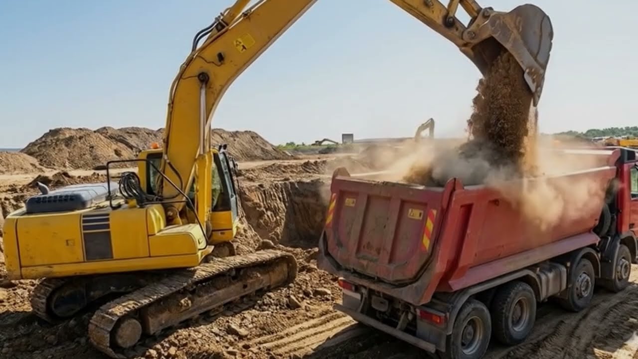 How Tipper Trucks Work at Construction Sites