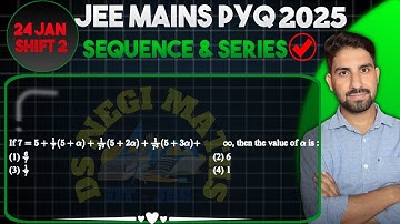 If 7 = 5 + 1/7(5+a) + 1/7^2(5+2a)+ 1/7^3(5+3a)+___ ∞, then the value of a is: