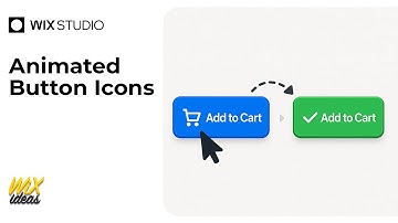 How to Add Animated Button Icons in Wix Studio | Wix Ideas #wixstudio