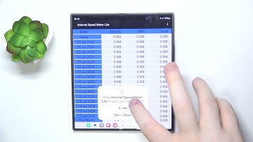 How to Add an Internet Speed Indicator to Status Bar on SAMSUNG Galaxy Z Fold 6