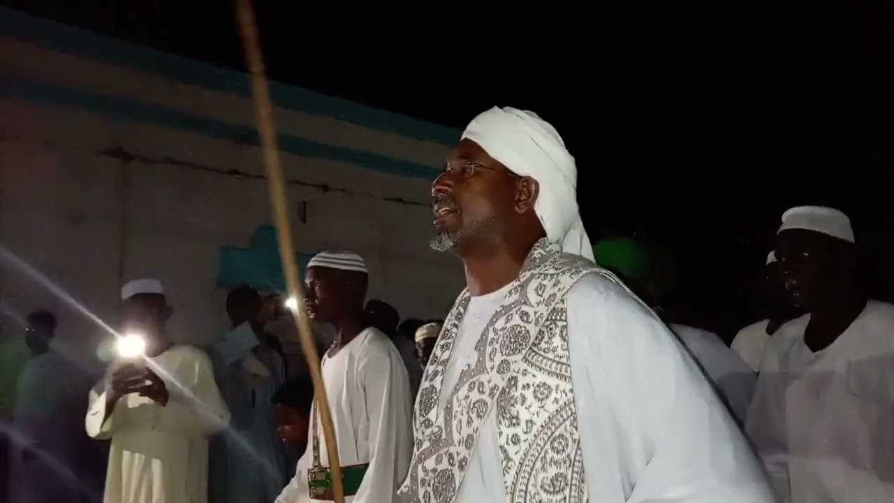 الاحتفال بالمولد النبوي الشريف #بمسيد الشيخ البشير بحضور الشيخ #آدم#الشيخ #البدوي