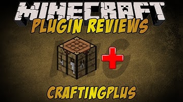 Minecraft: CraftingPlus V5.4 Plugin for CraftBukkit