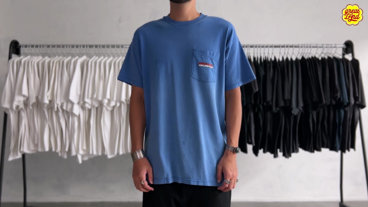 Marlboro COYOTE POCKET TEE BLUE FITS XL 1744 |