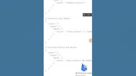 Firebase Rules Generator  Ep3- How to prevent delete of data in database