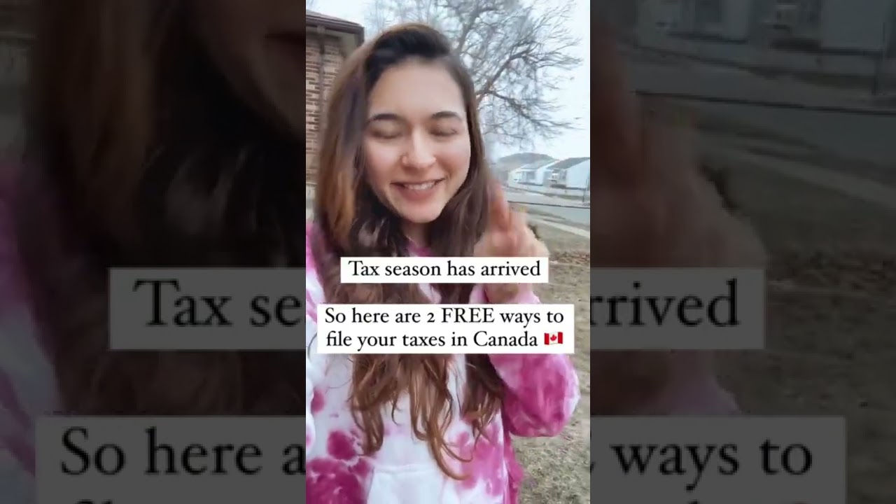 File your taxes for FREE in Canada 