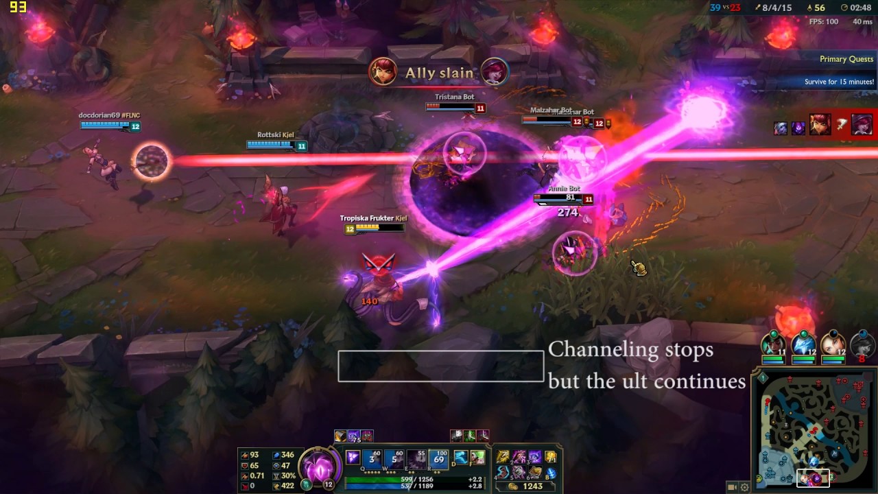 Vel'koz ult bug - YouTube