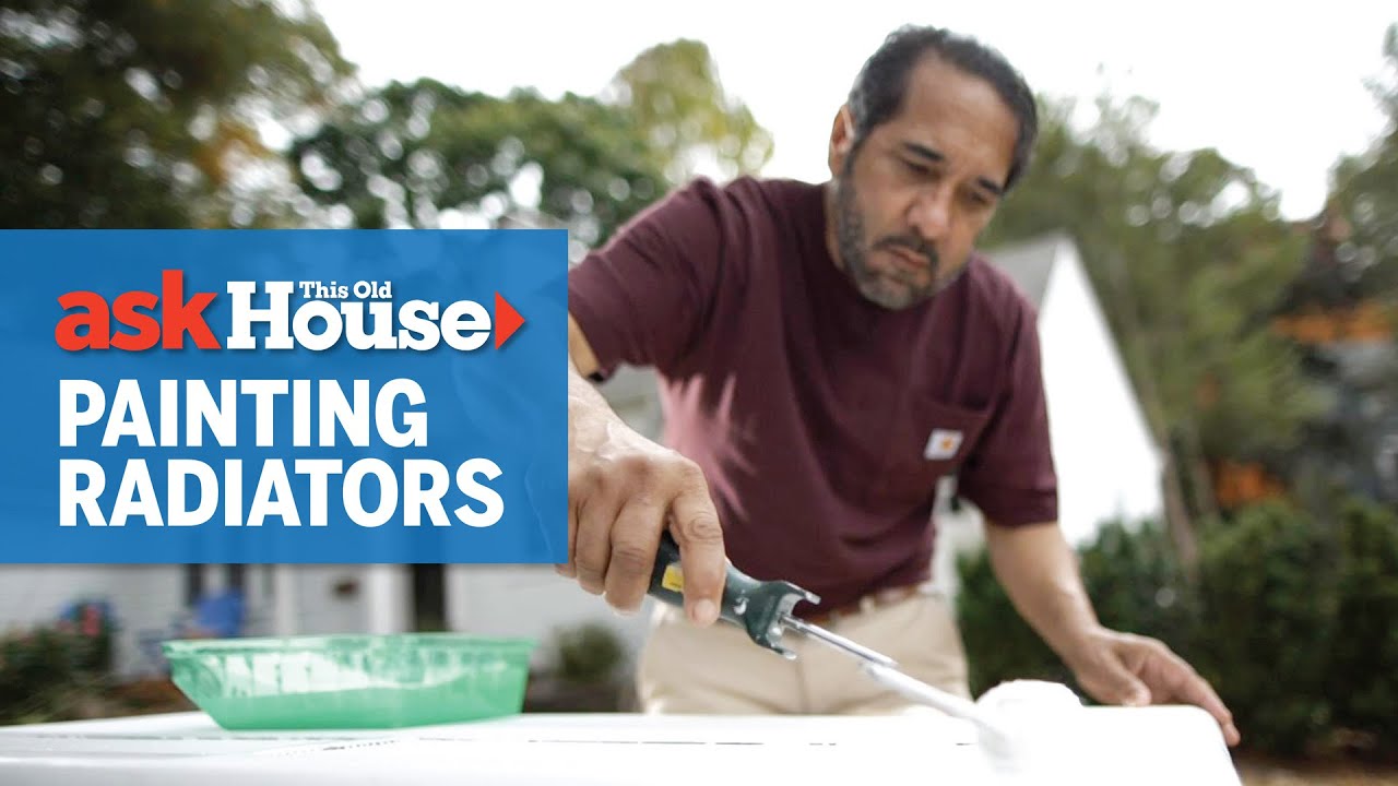 How to Re-Paint an Old Radiator Cover | Ask This Old House