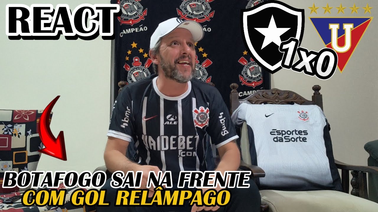 REACT Botafogo 1x0 LDU Quito - AGORA É NA ALTITUDE DE QUITO, MAS EU ACREDITO NO BOTAFOGO!