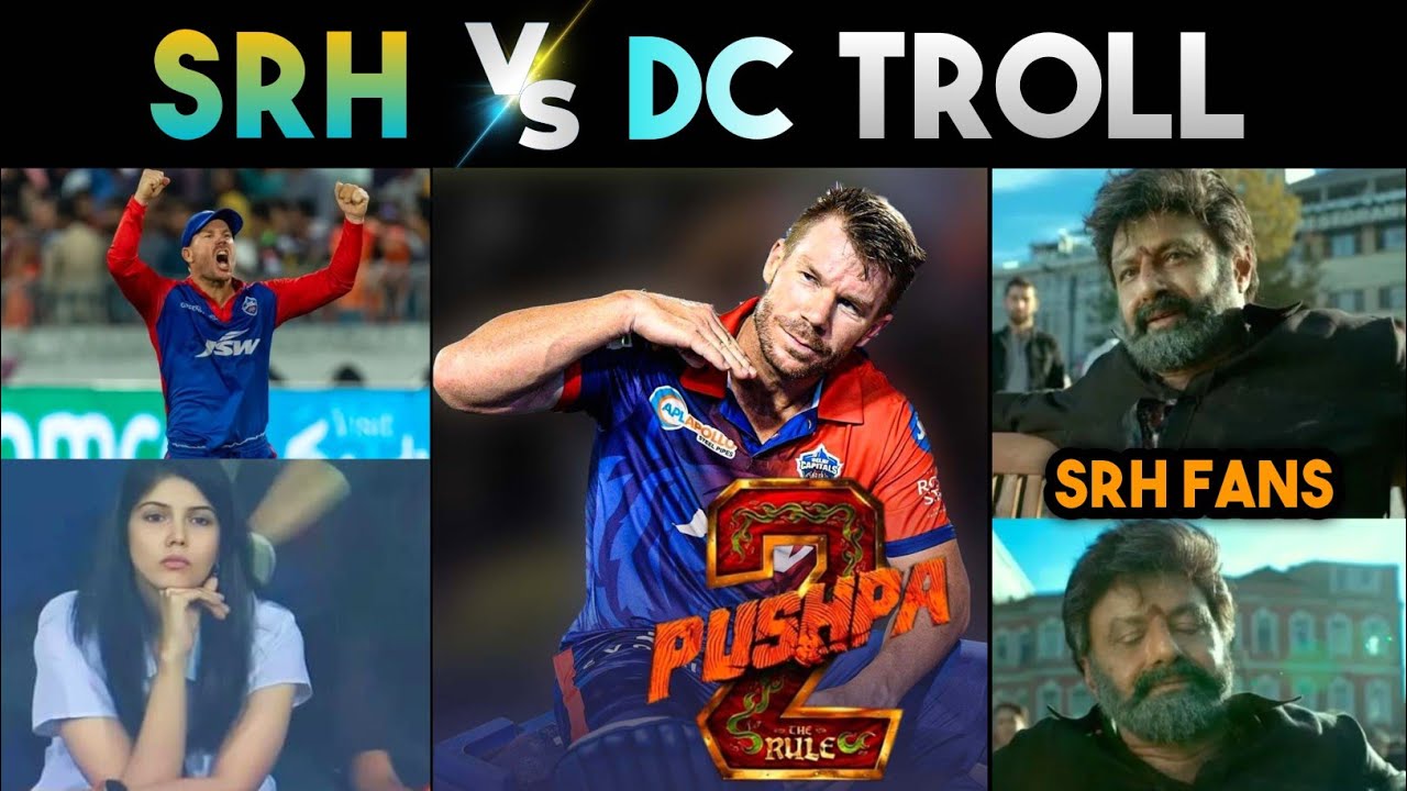 DC vs SRH IPL 2023 Match 34 Troll | IPL Trolls | Warner Brook Markram Bhuvi | Cricket Trolls Telugu