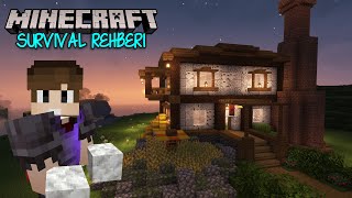 ORTA ÇAĞ TARZI Ev Yapımı !! / Minecraft Survival Rehberi B17