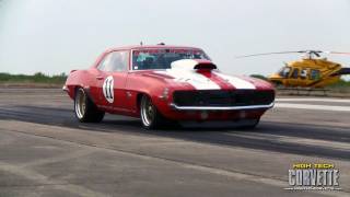 BIG RED Camaro - The Texas Mile - March 2011