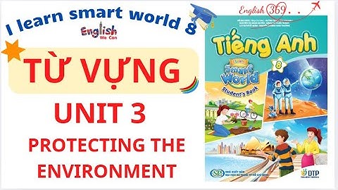 TỪ VỰNG TIẾNG ANH 8 UNIT 3 PROTECTING THE ENVIRONMENT / I LEARN SMART WORLD 8 #english