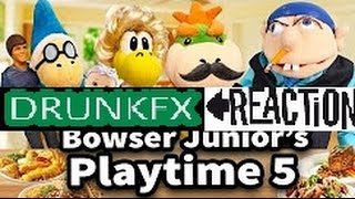 Sml movie: bowser junior's playtime 5 reaction | supermariologan