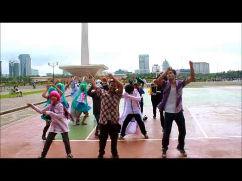 Memeshikute Flash Mob @Monas