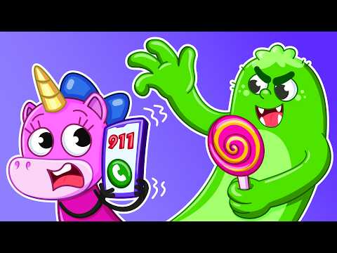Не Берите Еду у Незнакомцев! | Безопасность для Детей | Крошка Мими🦄
