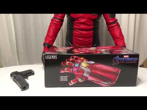 Unboxing del Nano Guantelete Articulado Vengadores: Endgame - Hasbro Marvel Legends IRONMAN T. Stark