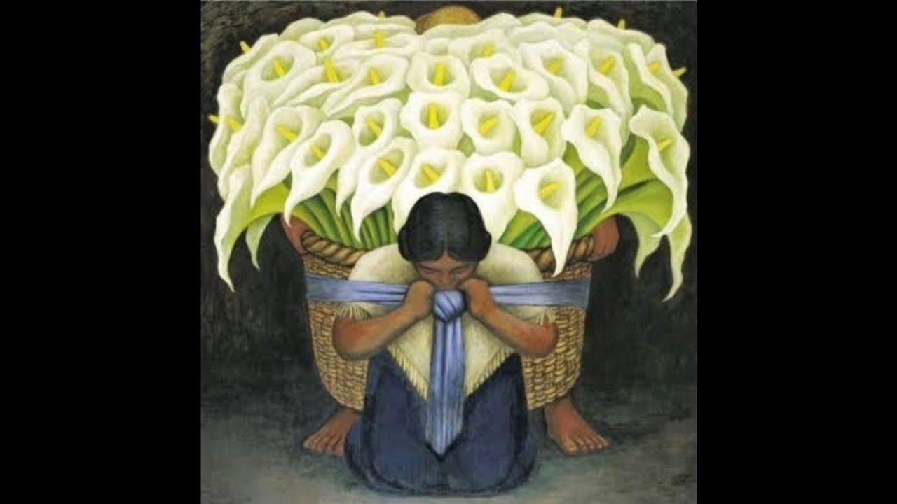 La vendedora de Flores-Diego Rivera - YouTube