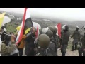 ÙÙ„Ø³Ø·ÙŠÙ†ÙŠÙˆÙ† ÙŠØ±ÙØ¹ÙˆÙ† Ø§Ù„Ø¹Ù„Ù… Ø§Ù„Ù…ØµØ±Ù‰ ÙÙ‰ ÙˆØ¬Ù‡ Ø¬Ù†ÙˆØ¯ Ø§Ø³Ø±Ø§Ø¦ÙŠÙ„