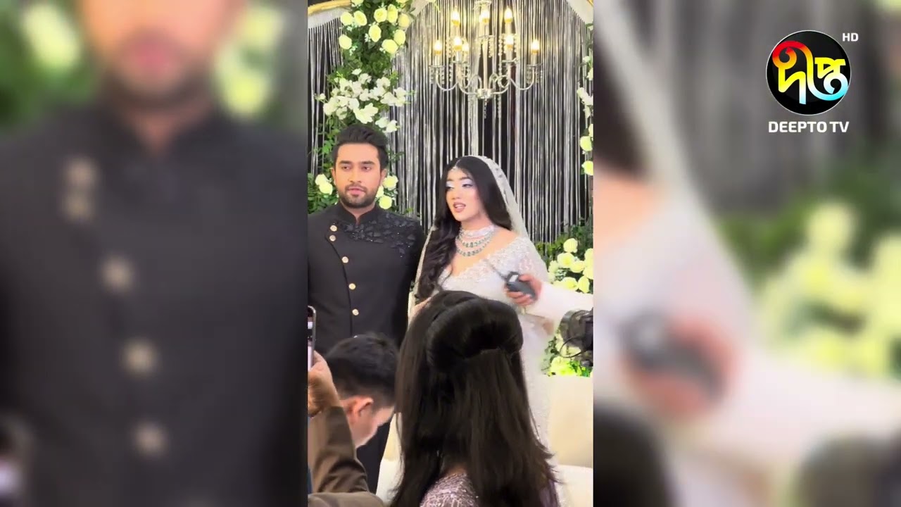জমকালো আয়োজনে জোভানের বিবাহোত্তর সংবর্ধনা | Farhan Ahmed Jovan | DeeptoNews