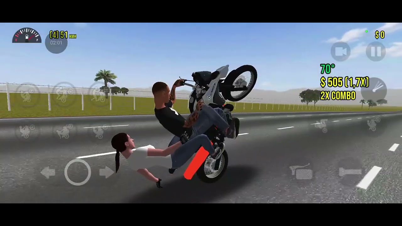 Nova atualização do wheelie 3d moto nova Lander @netjogosonline