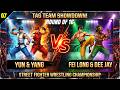 Yun &amp; Yang VS Fei Long &amp; Dee Jay 🏆 Capcom Wrestling TAG Tournament 🏆 Round of 16 match [G]