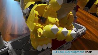 Digital Lego Research Look Development 3D Tracking Hdr Image-Based Lighting