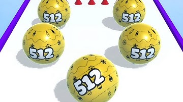 Ball Merge 2048 - All Levels Ball Gameplay Android, iOS ( Level 467 - 468 )