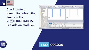 [EN] FAQ 003036 | Can I rotate a foundation about the Z-axis in the RF‑FOUNDATION Pro add-on module?