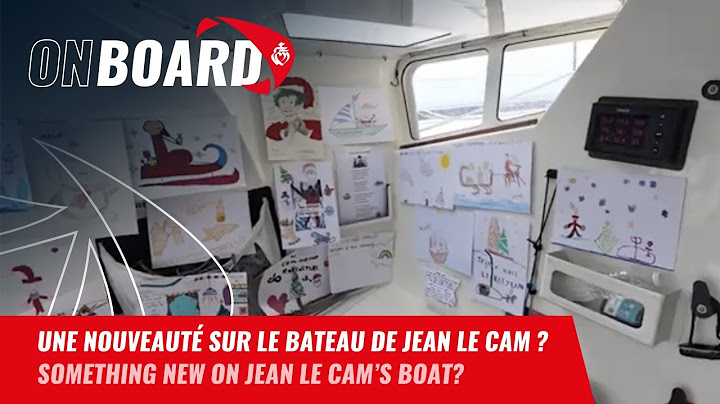 Une nouveauté sur le bateau de Jean Le Cam ? | Vendée Globe 2024