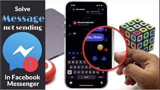 Message Not Sending from Facebook Messenger on iPhone How to Fix