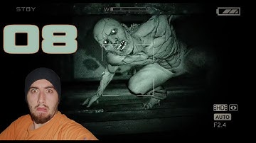 Outlast Walkthrough - Part 8  "We Are Trapped" HORROR (Lets Play / Playthrough)