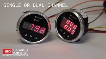 DPG-SD Digital EGT Pyrometer Temperature Gauge Overview
