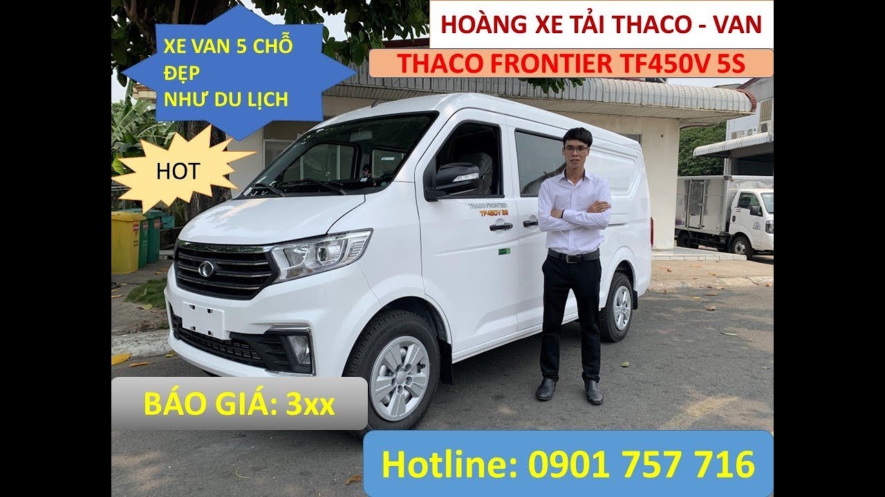 VAN THACO TF450 5 CHỖ | ĐÁNH GIÁ XE VAN THẾ HỆ MỚI - YouTube