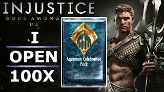 Injustice Mobile: Opening 100X Aquaman Celebration Packs