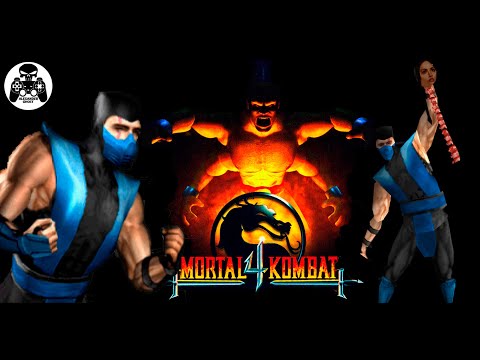 Mortal Kombat 4 Sony Playstation прохождение Sub-Zero [60fps]