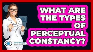 What Are The Types Of Perceptual Constancy?