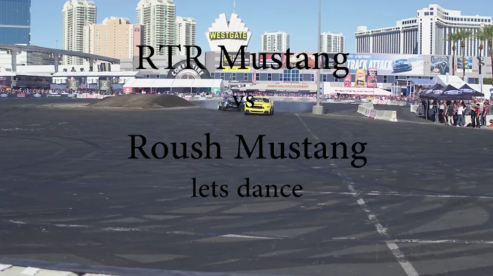 Roush Mustang and RTR Mustang Dance at 2016 SEMA s...