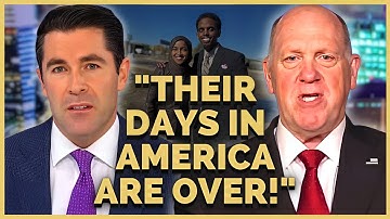 Tom Homan: "Something BIG is Happening in America & Somalians are in Trouble..."