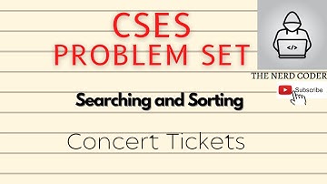 Concert Tickets CSES Problem Set