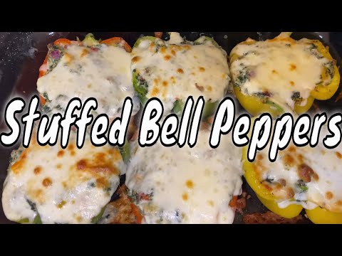 The Best Stuffed Bell Peppers Recipe | 30 minute meals | Beginner friendly