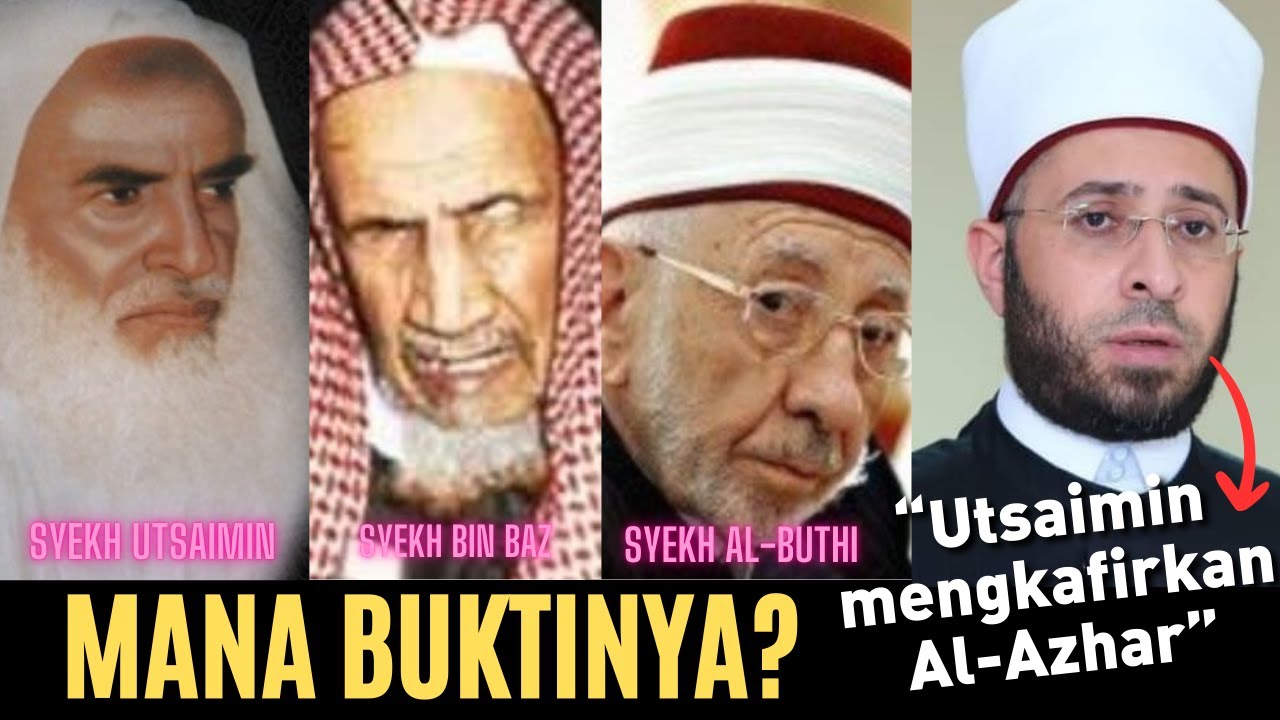 Syekh Utsaimin M3NGK4FlRK4N Ulama Al-Azhar? Ini Penjelasannya!