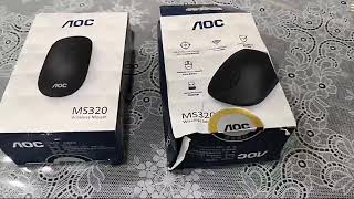 Review AOC MS320 Wireless Mouse 2.4GHz USB Receiver Gaming Optical Game Mouse